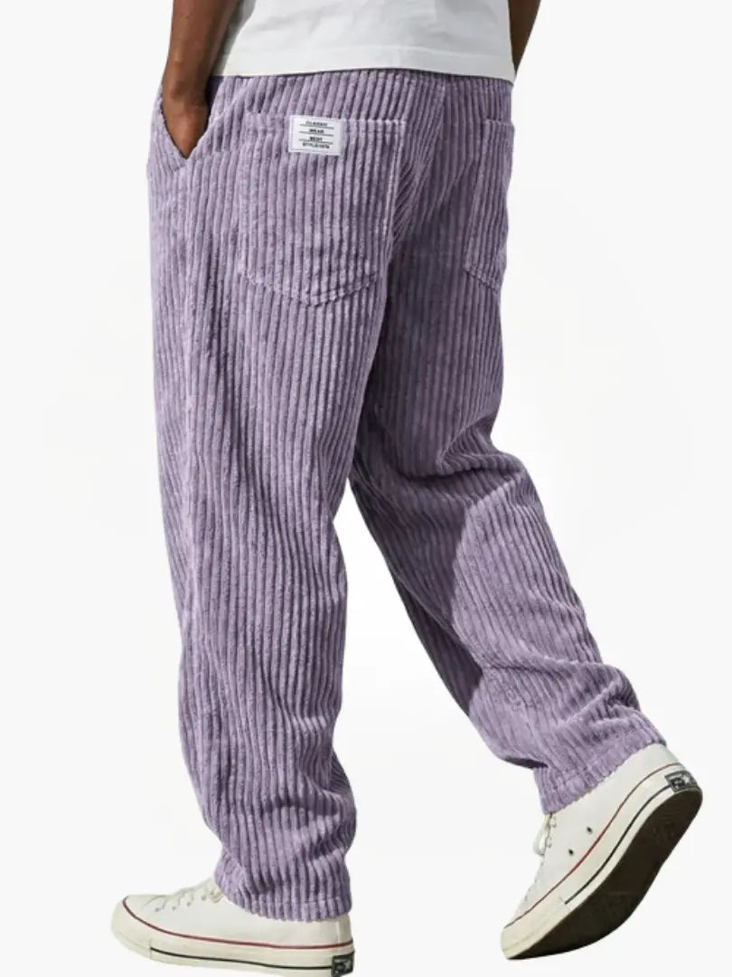 PANTALONS EN VELOURS CÔTELÉ POUR HOMMES