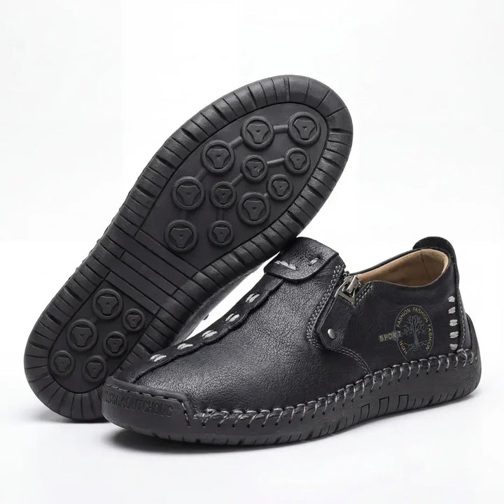 Mocassins Orthopédiques Confort Zippés Élise