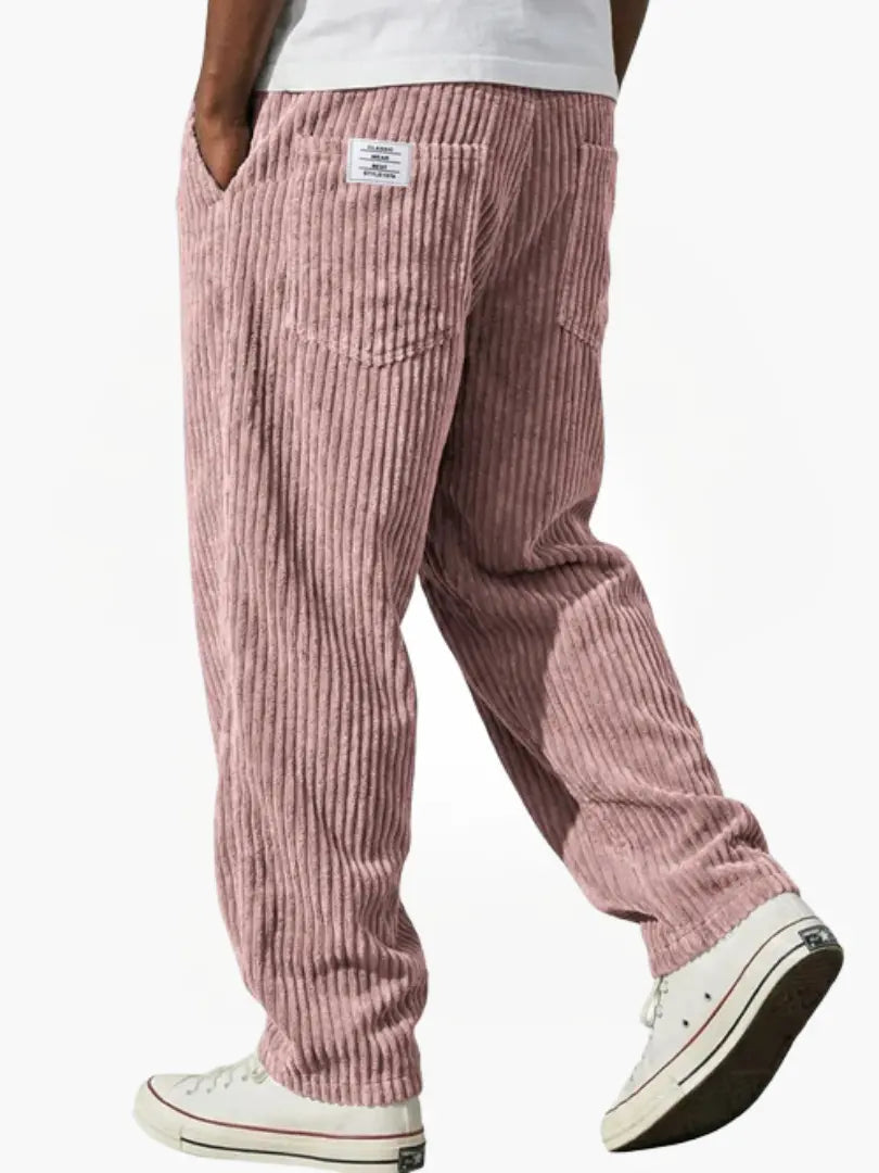 PANTALONS EN VELOURS CÔTELÉ POUR HOMMES