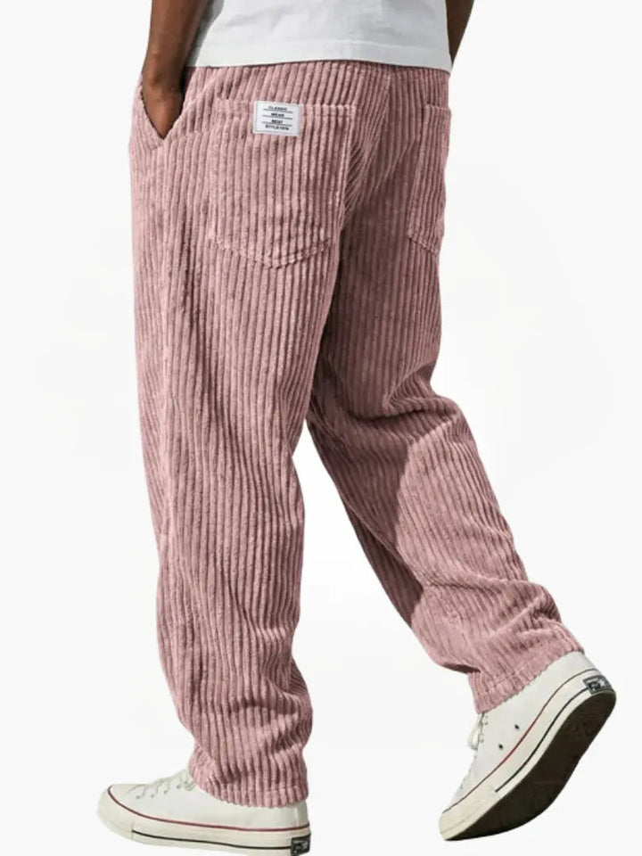 PANTALONS EN VELOURS CÔTELÉ POUR HOMMES