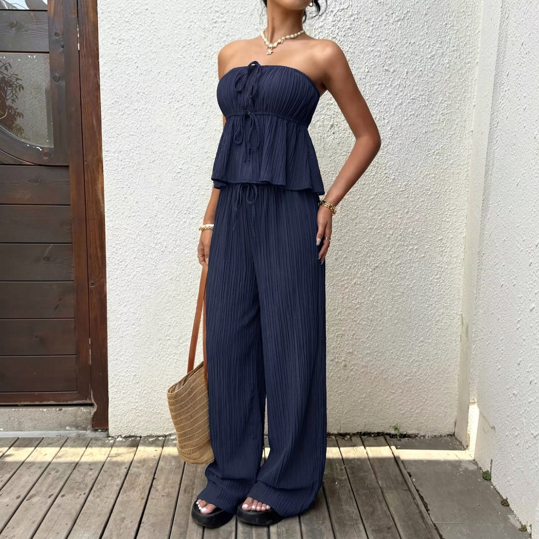 Élise™ | Ensemble tube et pantalon large