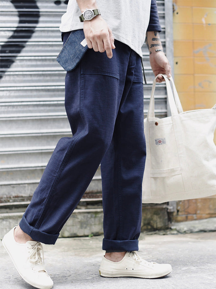 Pantalons Casual Droits pour Hommes Inspirés des Pantalons de Fatigue OG-107