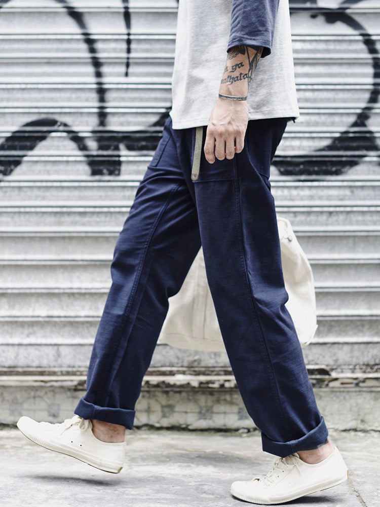 Pantalons Casual Droits pour Hommes Inspirés des Pantalons de Fatigue OG-107