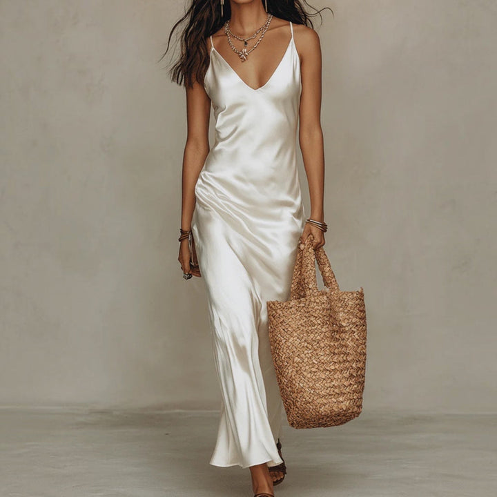 SOLÈNE™ | Ensemble Robe &amp; Gilet en Maille