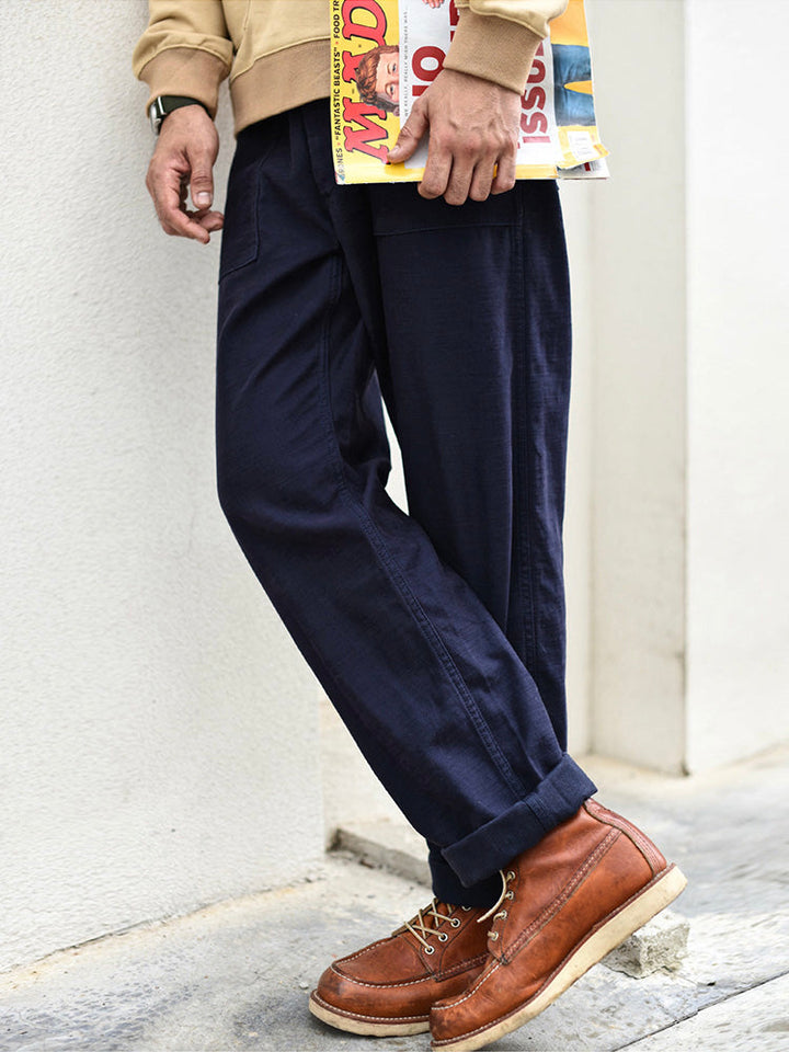 Pantalons Casual Droits pour Hommes Inspirés des Pantalons de Fatigue OG-107