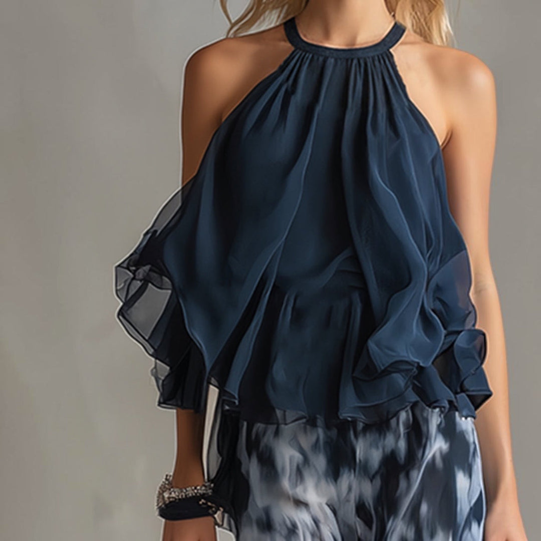 VIVIENNE™ | Ensemble Volanté &amp; Pantalon