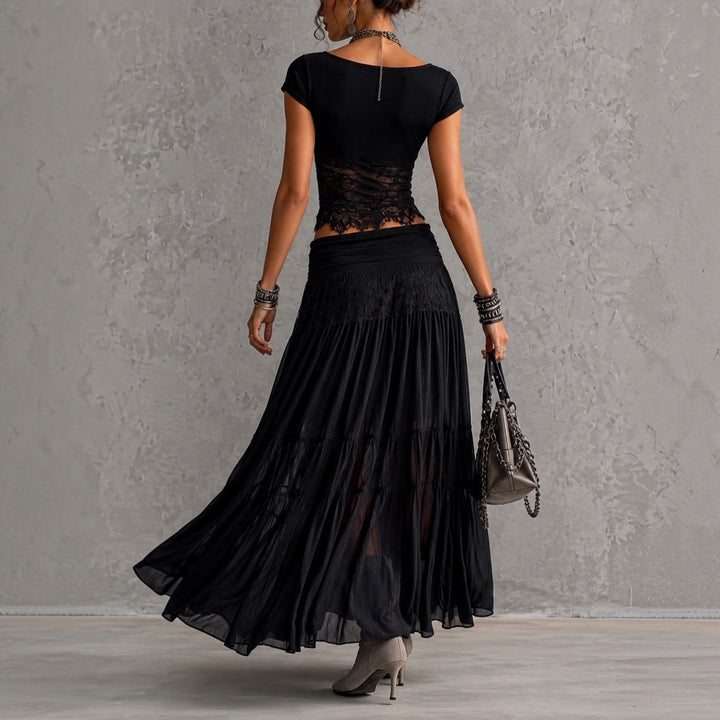 Rosaria™ | Ensemble jupe plissée élégante