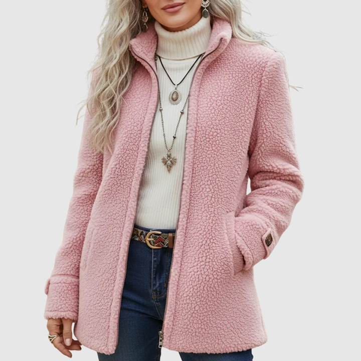 Vanessa™ | Veste en polaire sherpa à zip intégral