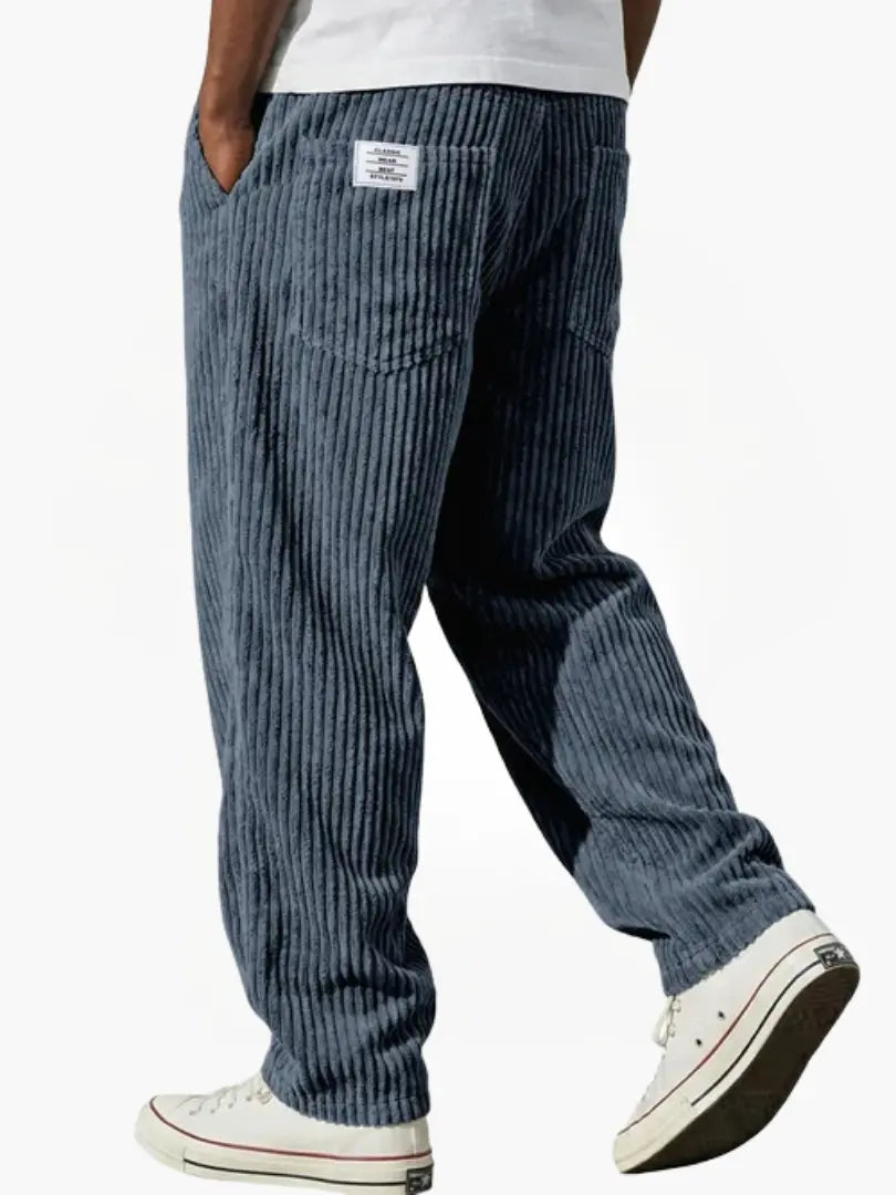 PANTALONS EN VELOURS CÔTELÉ POUR HOMMES