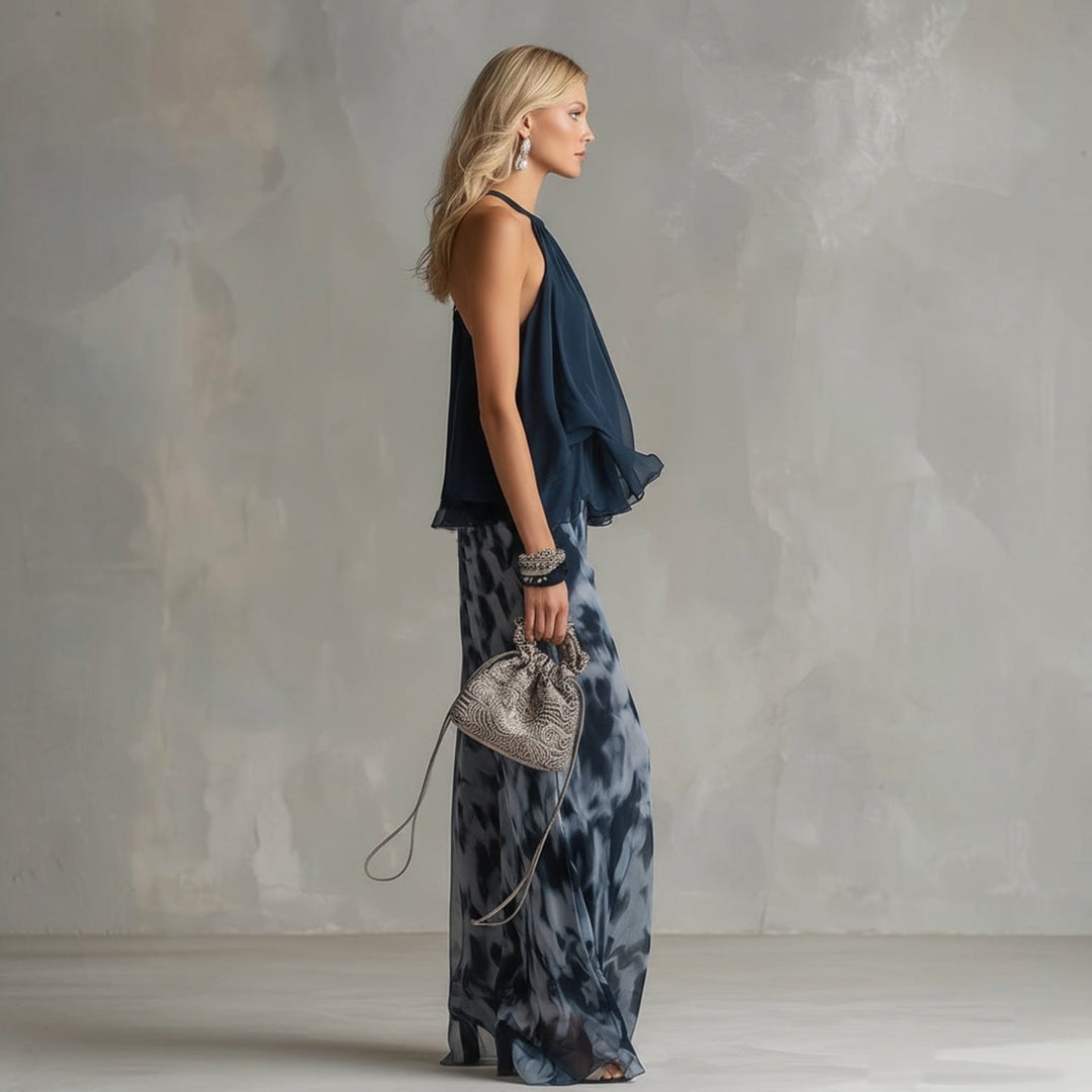 VIVIENNE™ | Ensemble Volanté &amp; Pantalon