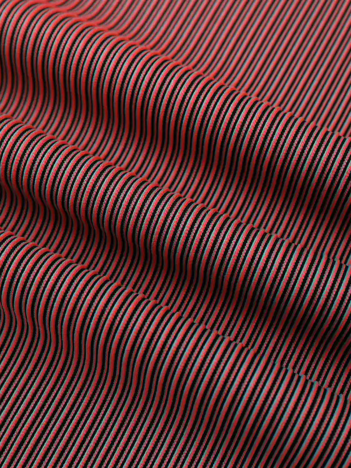 PANTALON DROIT À RAYURES POUR HOMMES