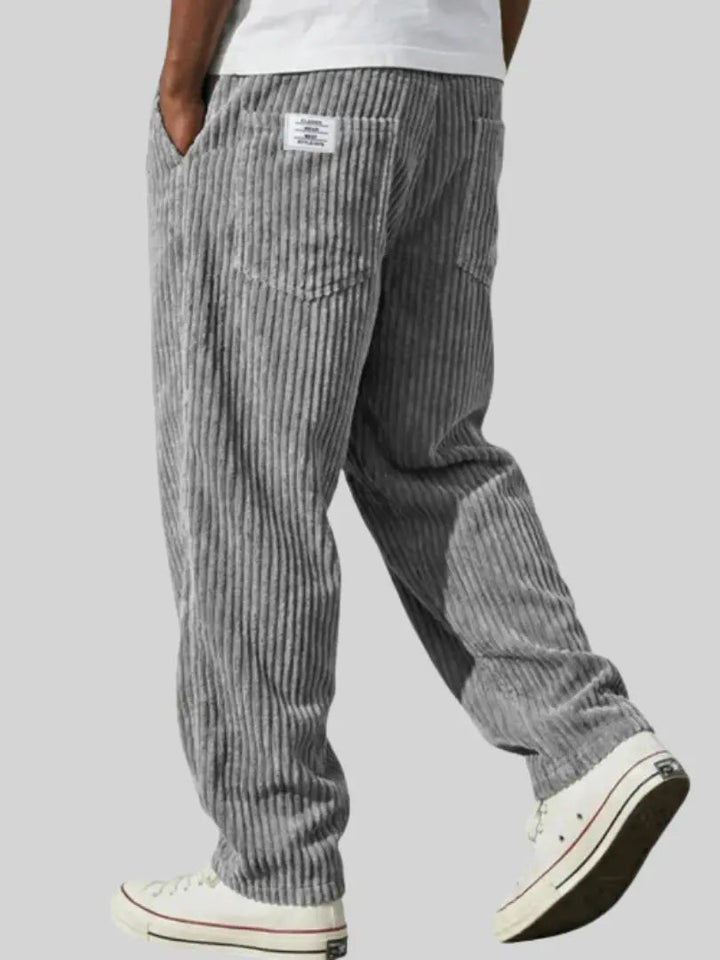 PANTALONS EN VELOURS CÔTELÉ POUR HOMMES