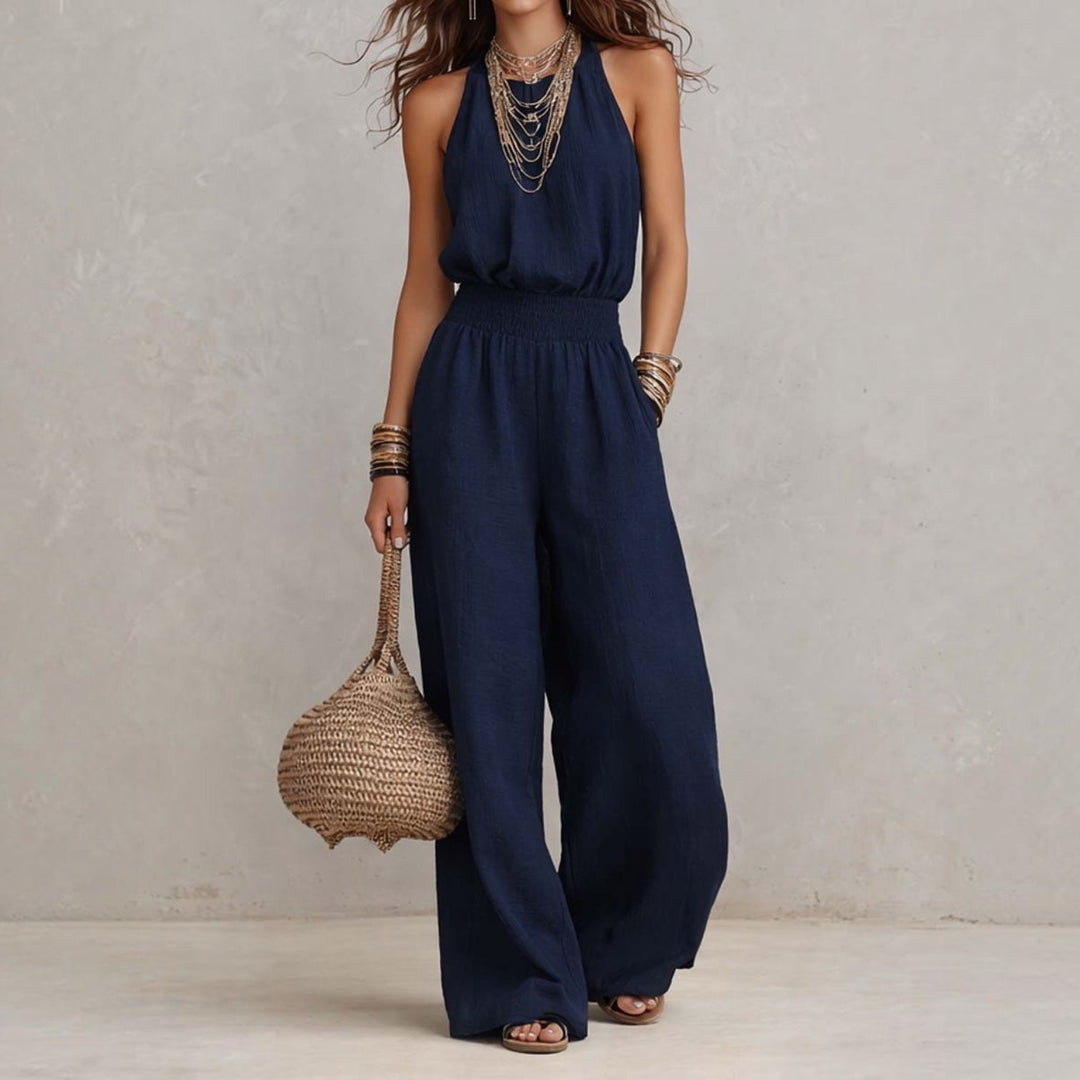 Valeria™ | Combinaison élégante à col halter