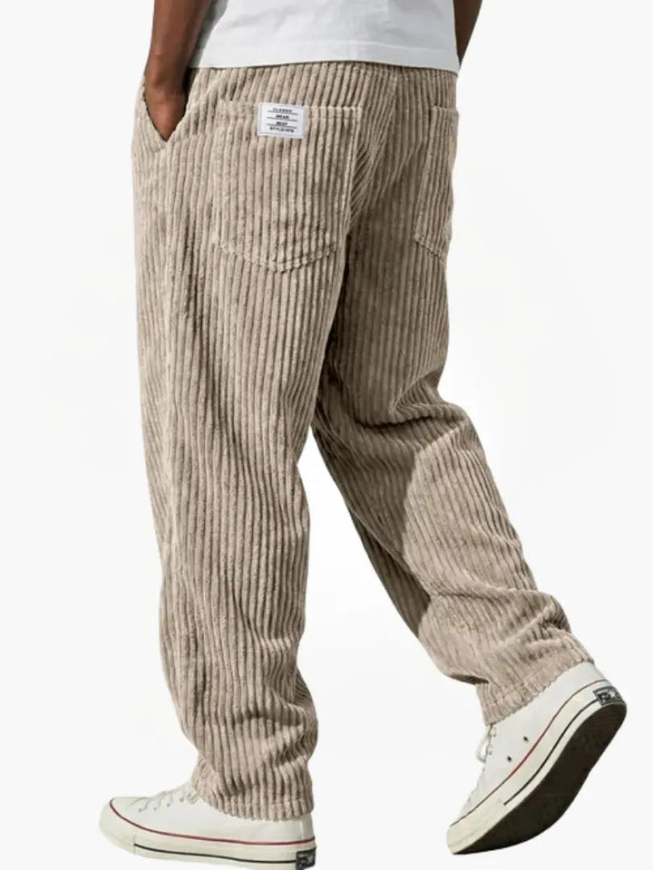 PANTALONS EN VELOURS CÔTELÉ POUR HOMMES