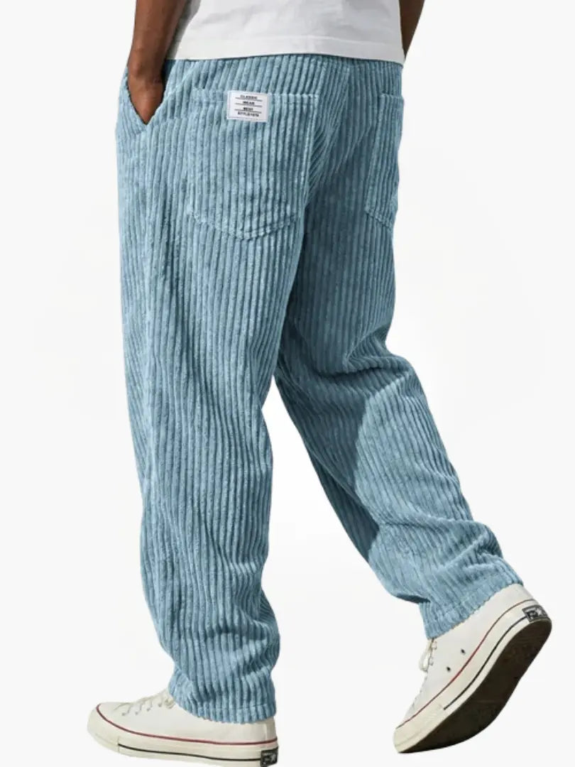 PANTALONS EN VELOURS CÔTELÉ POUR HOMMES