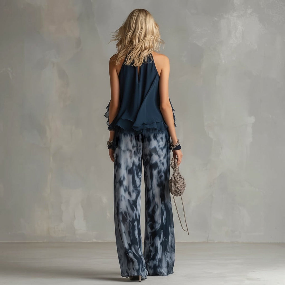 VIVIENNE™ | Ensemble Volanté &amp; Pantalon