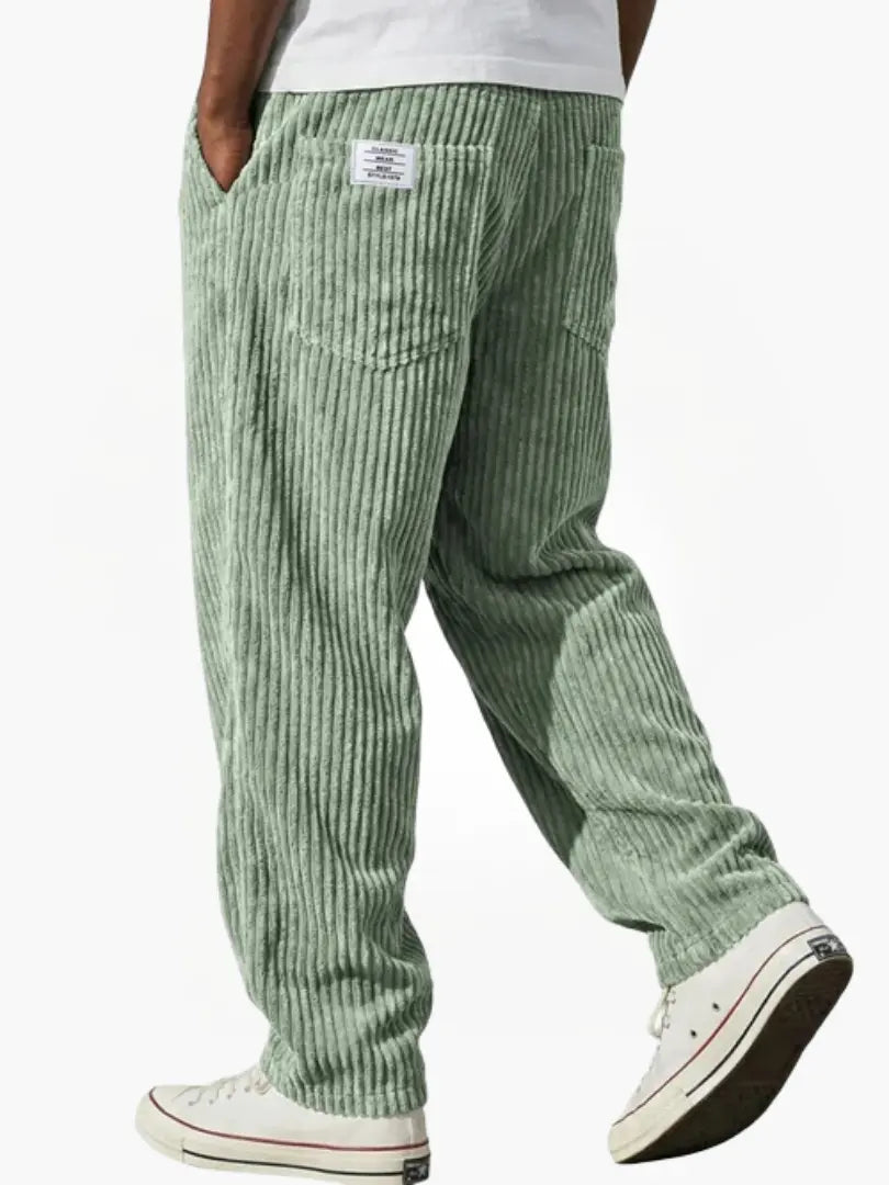 PANTALONS EN VELOURS CÔTELÉ POUR HOMMES