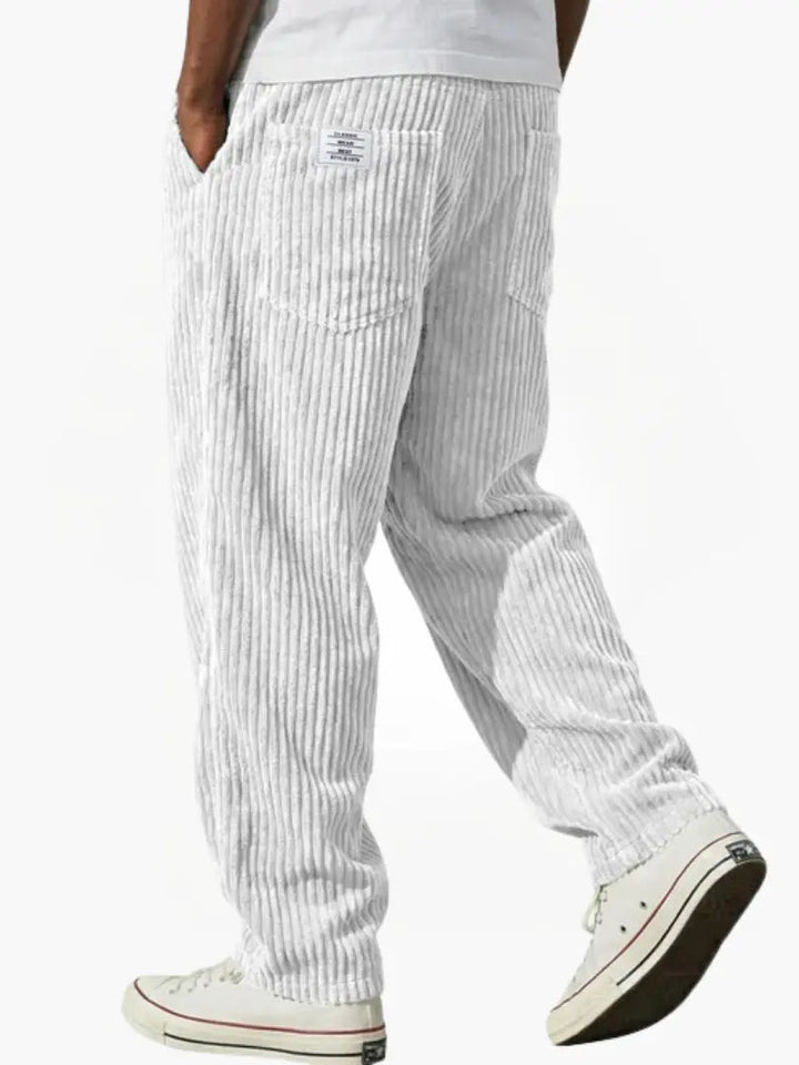 PANTALONS EN VELOURS CÔTELÉ POUR HOMMES
