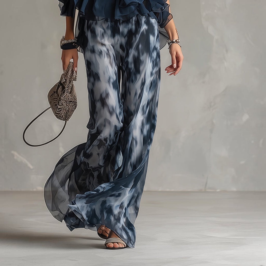 VIVIENNE™ | Ensemble Volanté &amp; Pantalon