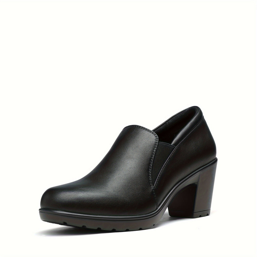 Mocassins à Talon Bloc Confort Margot