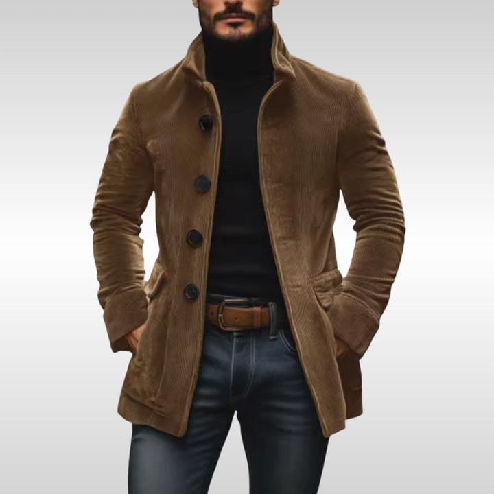 David | La Veste en Velours Côtelé