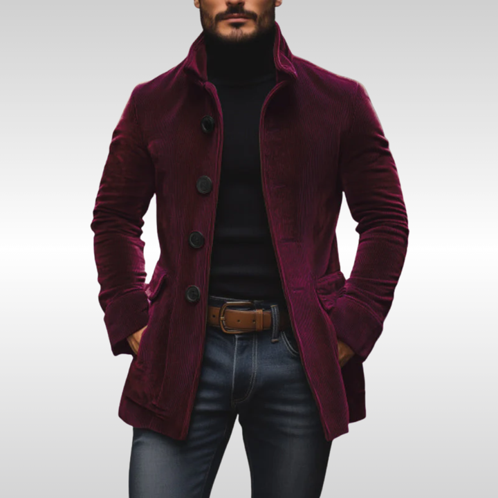 David | La Veste en Velours Côtelé