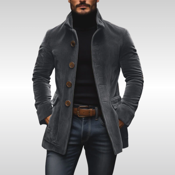 David | La Veste en Velours Côtelé