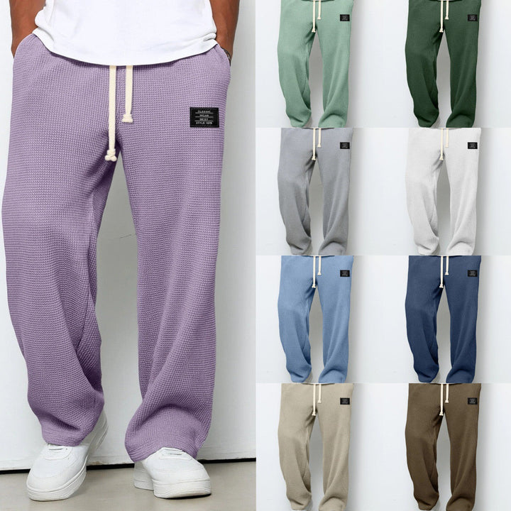 PANTALONS POUR HOMMES À COUPE CONFORTABLE