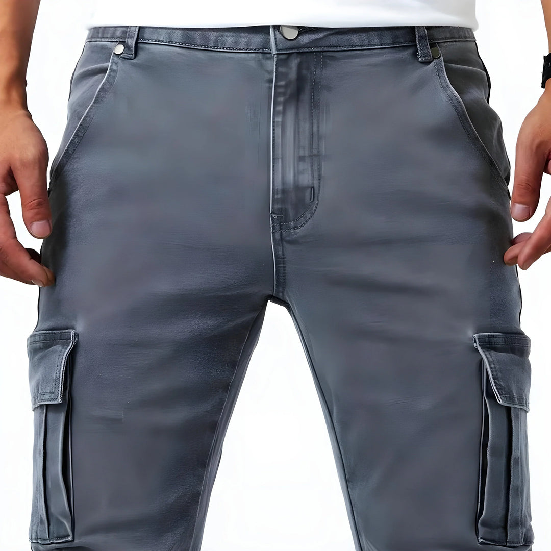PANTALON CARGO STRETCH POUR HOMMES