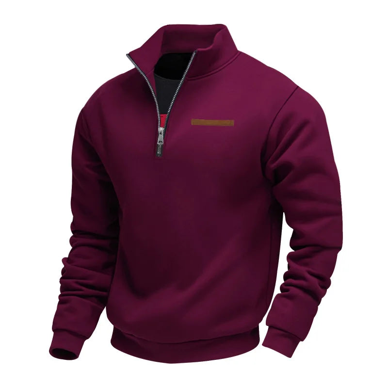 Sweat-shirt en polaire décontracté pour hommes