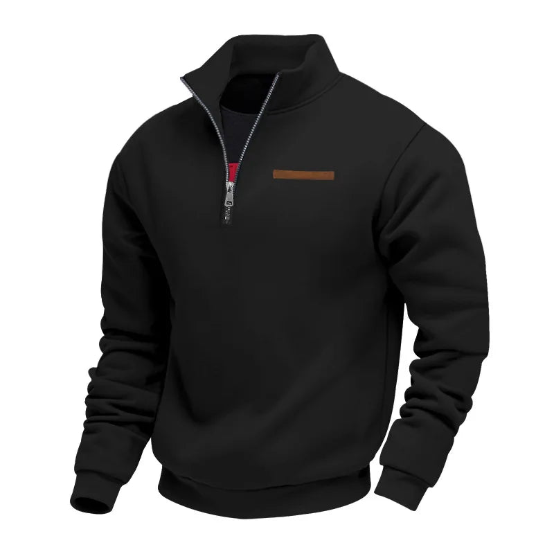Sweat-shirt en polaire décontracté pour hommes