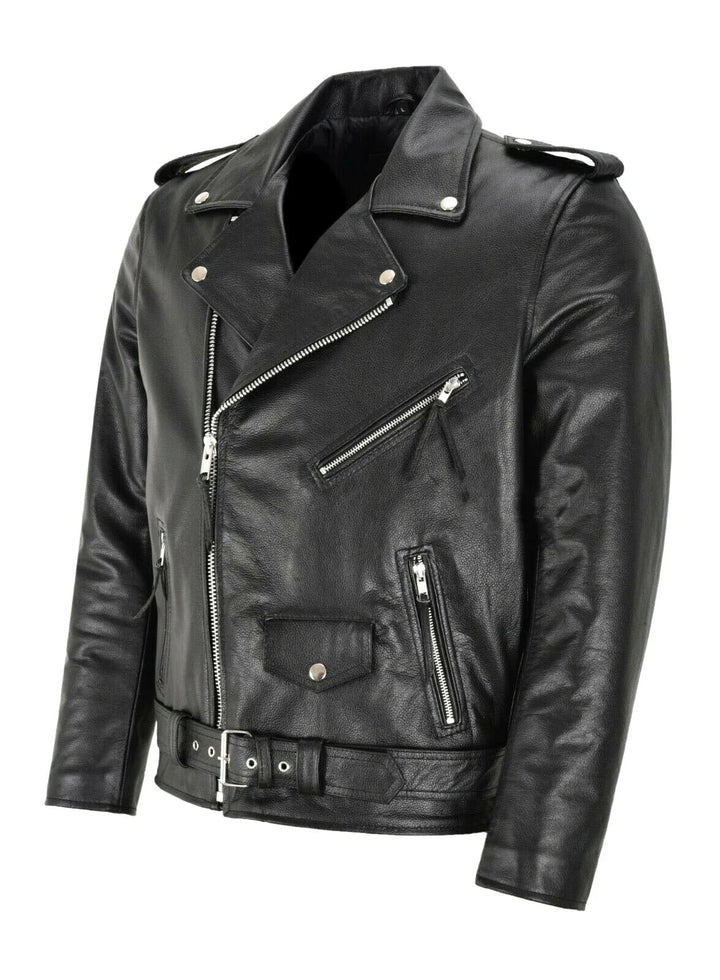Zoléa | VESTE EN CUIR POUR HOMME CLASSIQUE