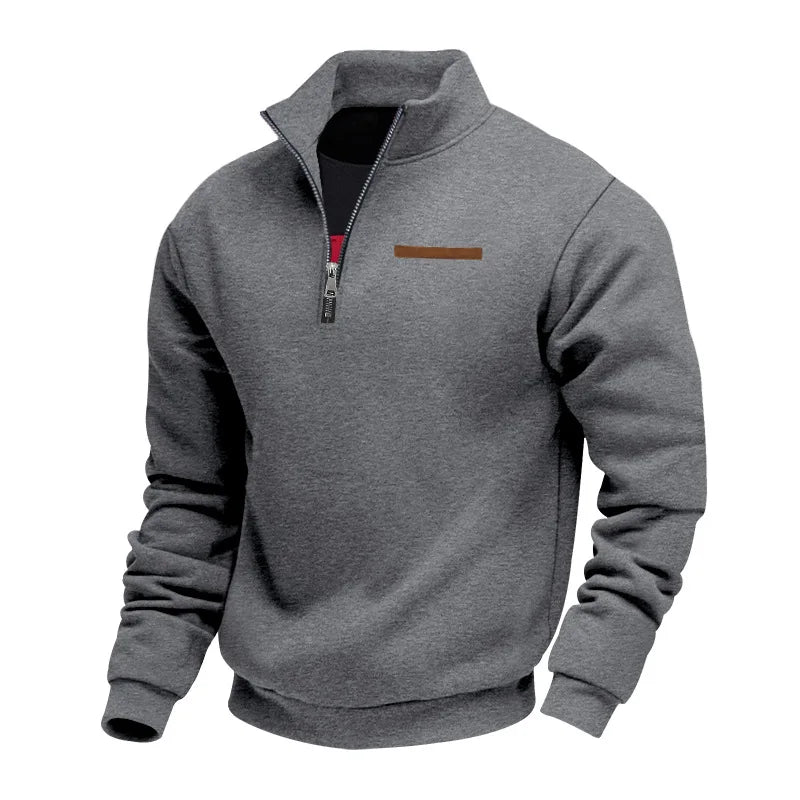 Sweat-shirt en polaire décontracté pour hommes
