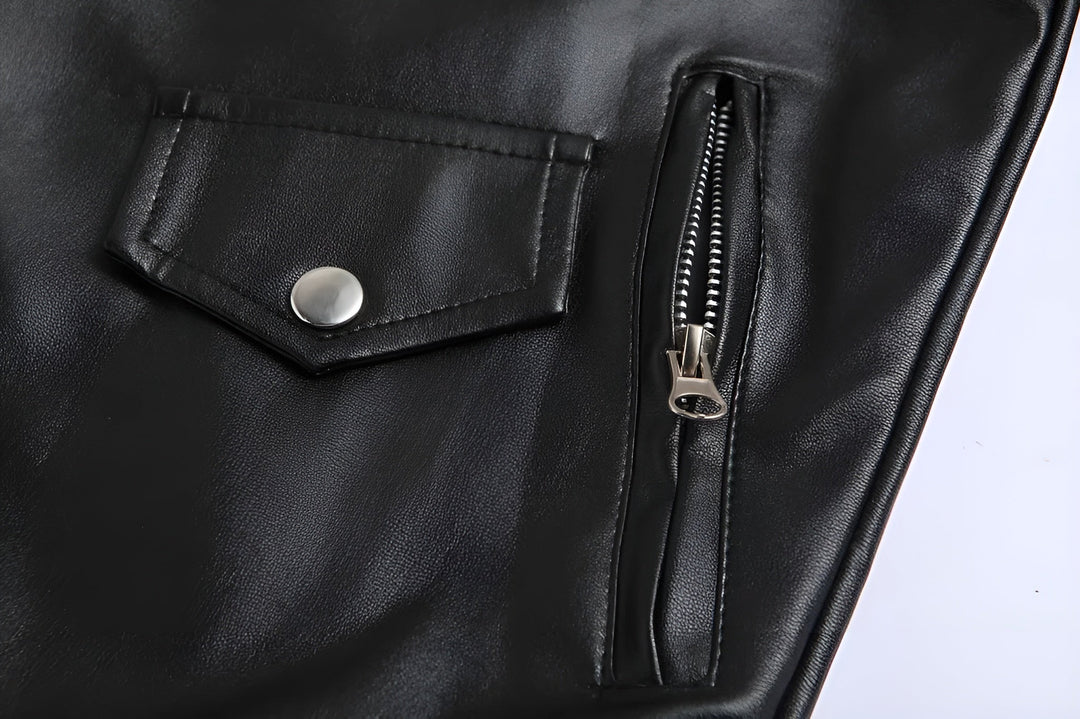 Zoléa | VESTE EN CUIR POUR HOMME CLASSIQUE