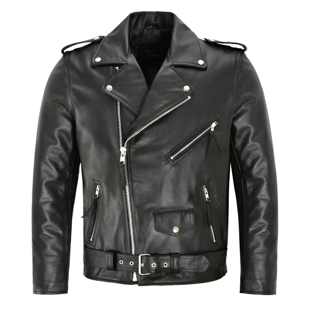 Zoléa | VESTE EN CUIR POUR HOMME CLASSIQUE