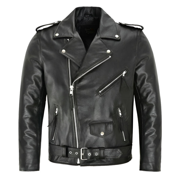 Zoléa | VESTE EN CUIR POUR HOMME CLASSIQUE