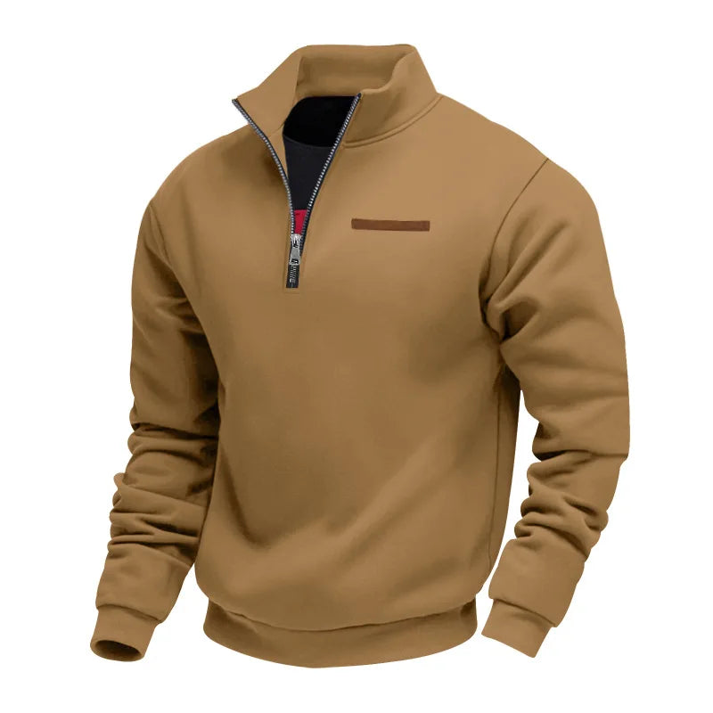 Sweat-shirt en polaire décontracté pour hommes