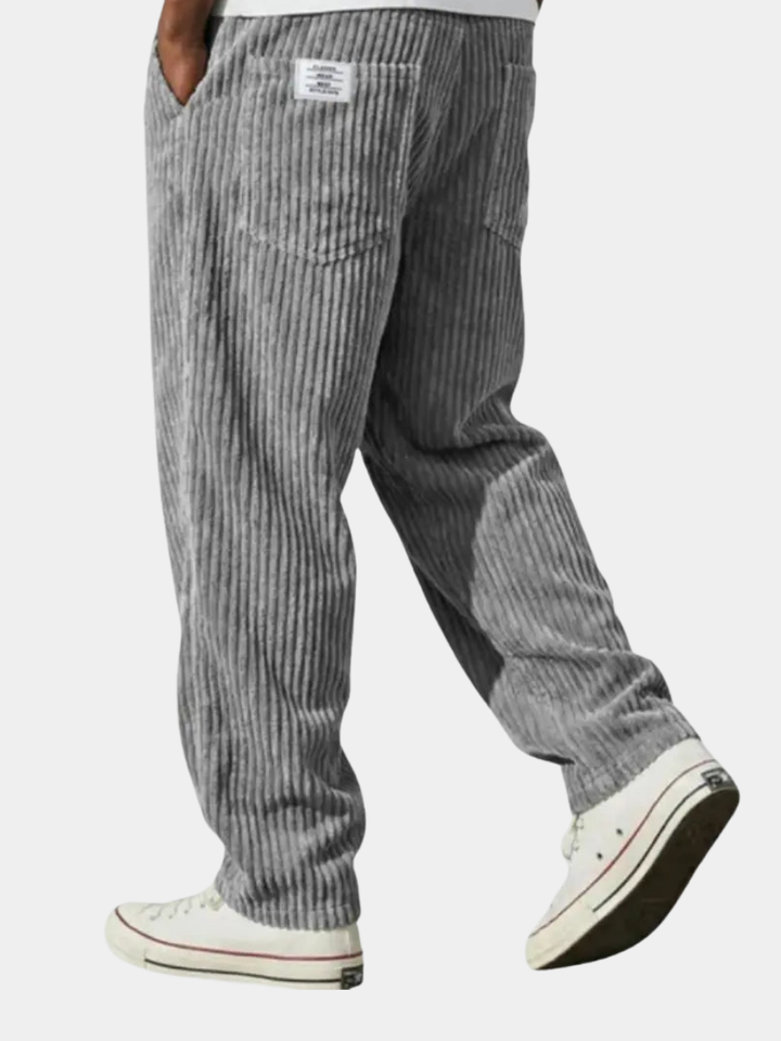 PANTALONS EN VELOURS CÔTELÉ POUR HOMMES