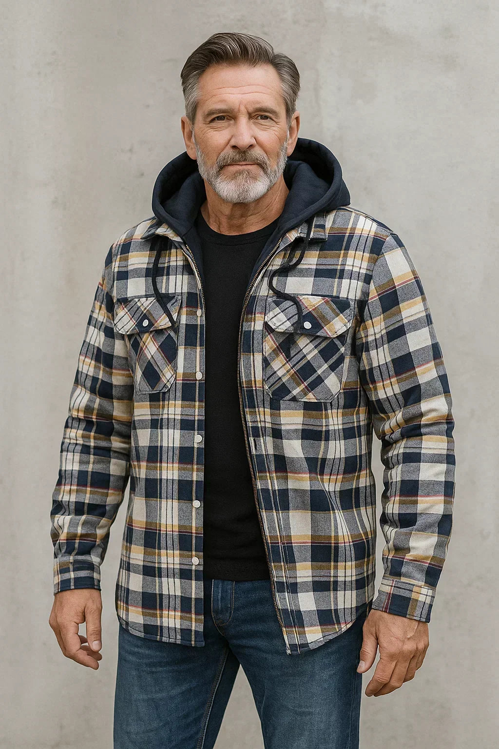 VESTE EN MÉLANGE DE LAINE