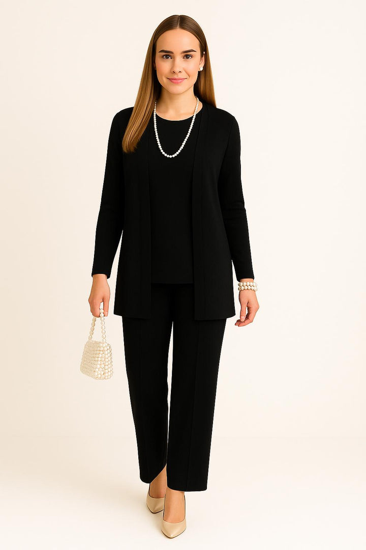Valeria™ | Ensemble Cardigan, Pull &amp; Pantalon