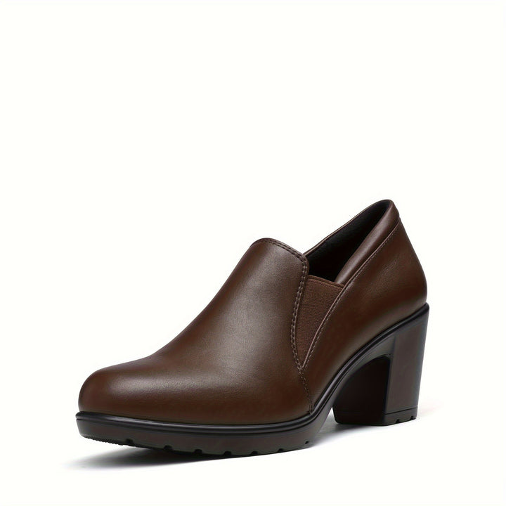 Mocassins à Talon Bloc Confort Margot