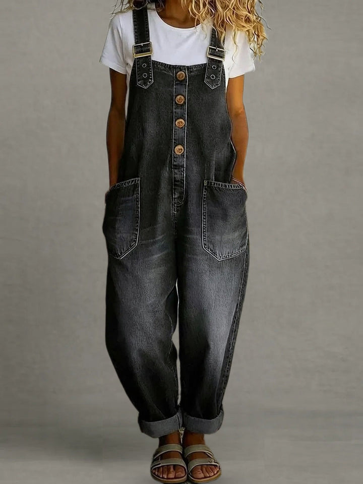 DAISY™ Salopette en Jean Vintage