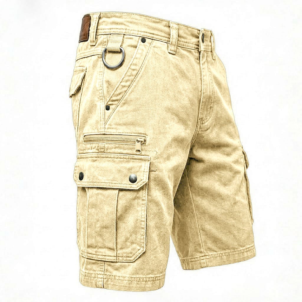 SHORT CARGO EN JEAN POUR HOMMES