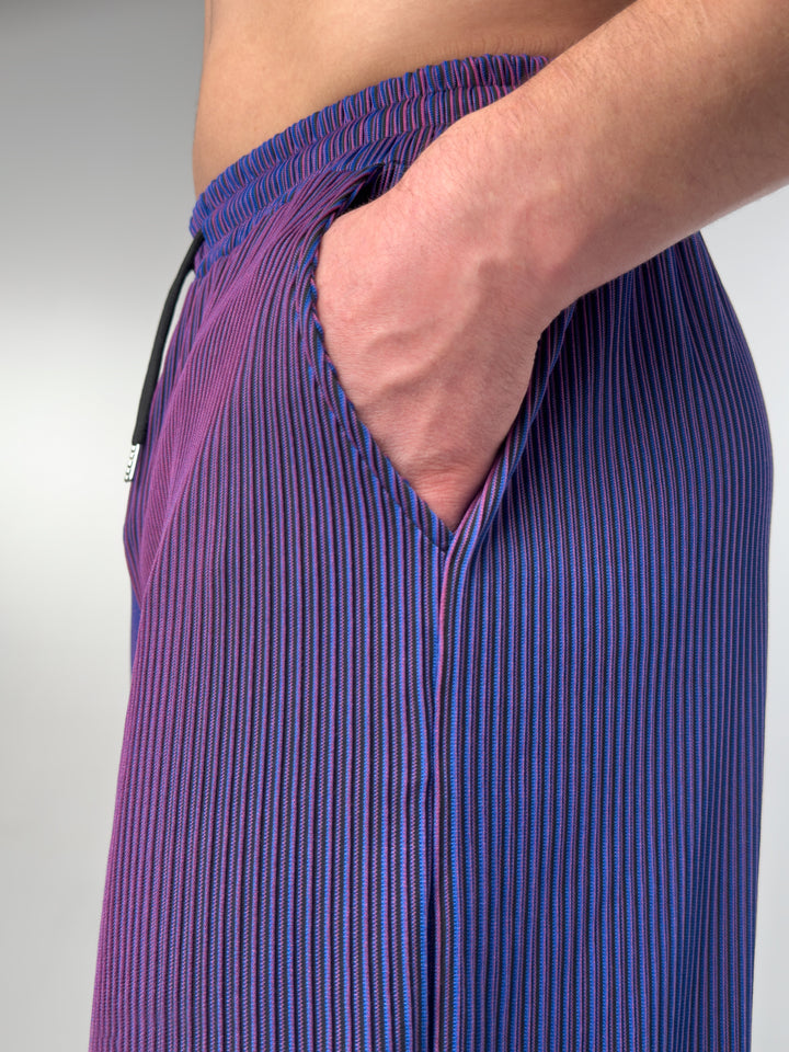 PANTALON DROIT À RAYURES POUR HOMMES