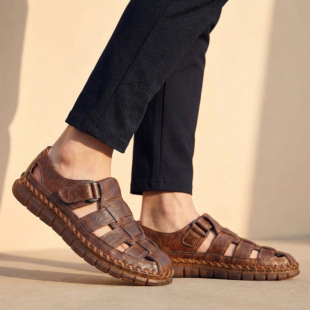 SANDALES TRESSÉES POUR HOMMES