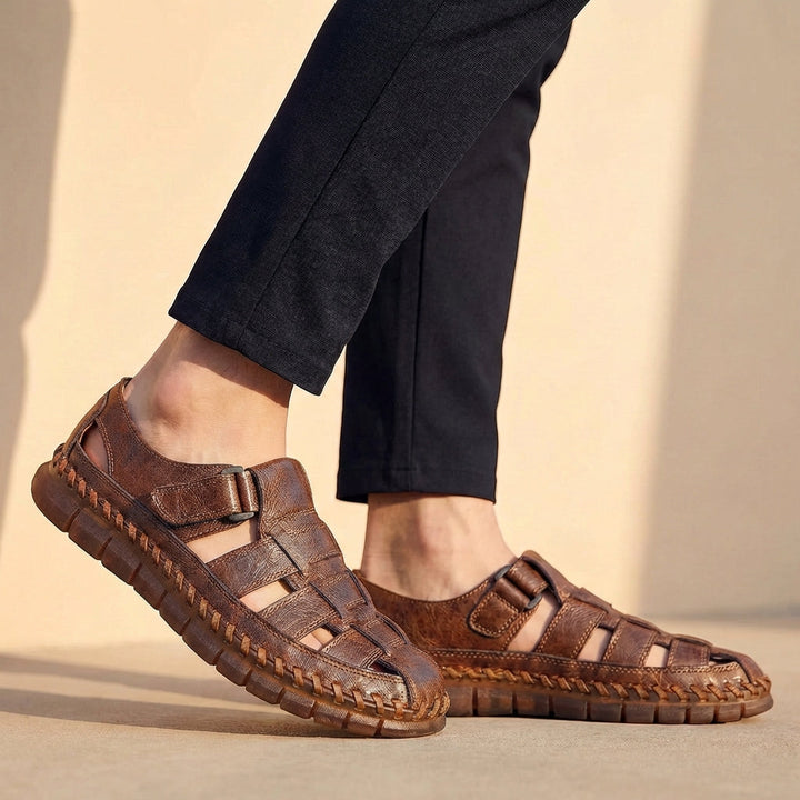SANDALES TRESSÉES POUR HOMMES